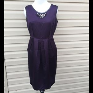 Simply Vera Jeweled Neckline Dress !